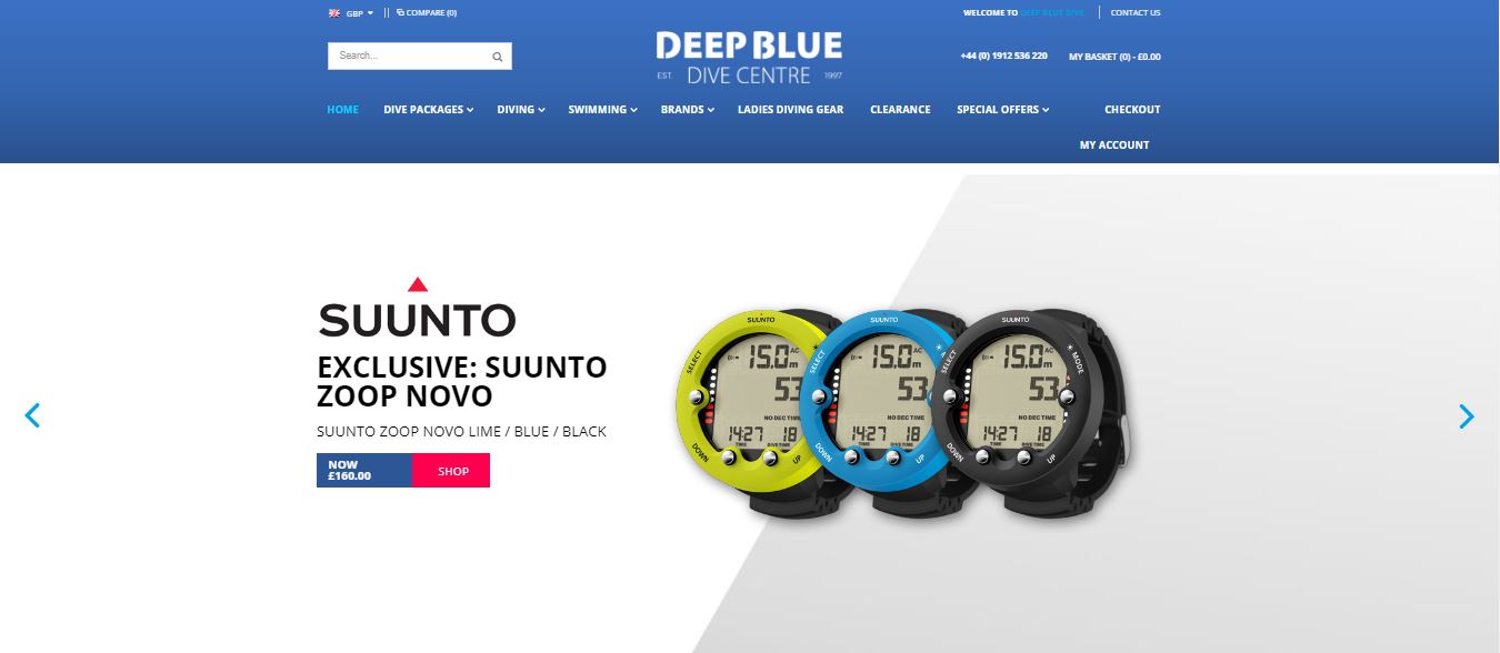 Deep Blue Dive Voucher code at Dealvoucherz
